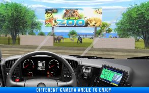 3D Truck Animal Zoo Transport screenshot 9