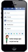 X- Messenger : Free video call, social messenger screenshot 2