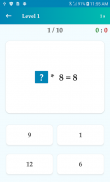 Multiplication table. Learn and Play screenshot 4