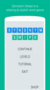 Synonym Swipe: Word Search & Tile Connect Game screenshot 0