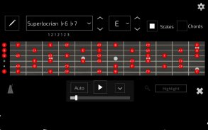 Guitar Ref - scales and chords reference screenshot 1