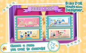 Casa de boneca decoração jogo screenshot 0