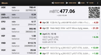 Bitcoin Wallet screenshot 2
