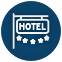 Hotel  Booking Icon