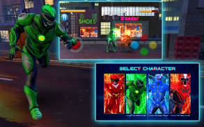 Power Dino Hero Ninja Fighters Battle Shadow Steel screenshot 0