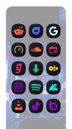 Neon Theme/Icon Pack screenshot 5