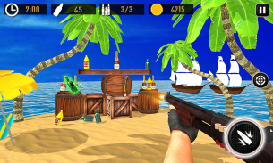 Bottle Shoot Game Gun Shooting screenshot 0