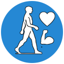 Schrittzähler Icon