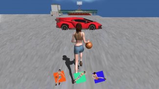 StreetBall Run: Running Game screenshot 2