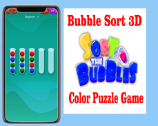 Bubble Sort 3D - Color Puzzle Game screenshot 3
