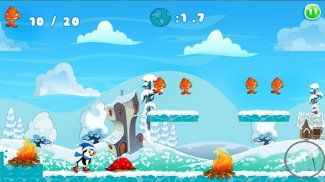 Penguin Skater Run screenshot 0