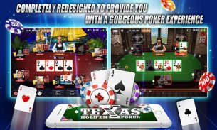 Texas Hold’em Poker + | Social screenshot 0