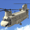 Army Helicopter Flying Simulator Icon