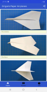 How to make origami paper airplanes ✈✈ screenshot 1