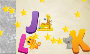 西班牙语字母的幼儿和儿童拼图 screenshot 6