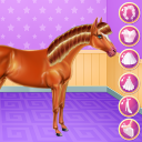 Horse Care and Riding Icon