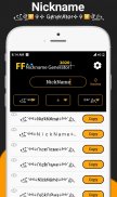 Nickname Generator 2020 ⚡ Nicknames For Free F screenshot 1