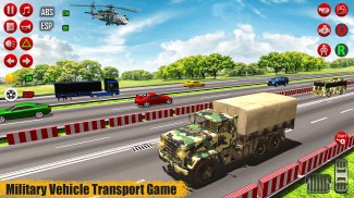 Army Truck Driving Army Games screenshot 3