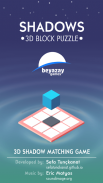 سایه - 3D بلوک بازی پازل screenshot 2