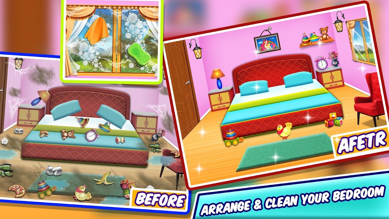 Girl Family House Cleaning - APK Download for Android | Aptoide