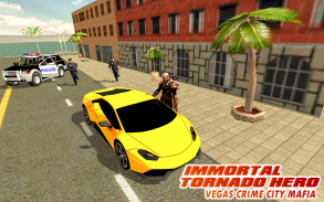 Robot Tornado Crime Simulator-Immortal Flying Hero screenshot 9