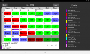 Shift Work Calendar screenshot 10
