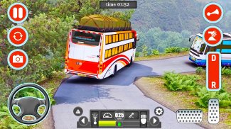 Modern offroad Bus Simulator 2021:New Mountain Bus screenshot 0