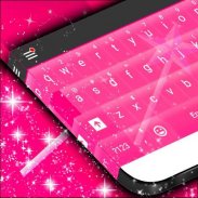 GO Keyboard Peri pink screenshot 0