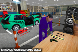 Car Mechanic Robot Workshop screenshot 8