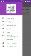 Offline Pocket English Dictionary screenshot 4