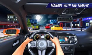 Highway Car Driving Sim: Traffic Racing Car Games screenshot 0