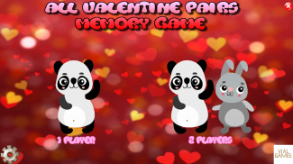 All Valentine Pairs Memory Game screenshot 4