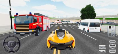 Real Car Simulator City - Free Driving School 3D screenshot 7