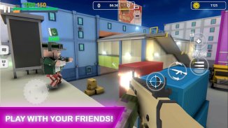 Block Gun: PVP Permainan Perang Online FPS Games screenshot 0