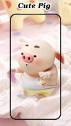 Cute Pig Wallpapers screenshot 1