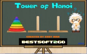 Tower of Hanoi 河內塔 screenshot 0