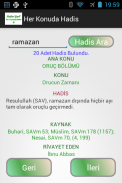Her Konuda Hadis screenshot 1