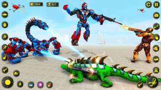 Scorpion Robot Transforming – Robot shooting games screenshot 7