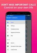 Priority Contacts: Important call manager & filter screenshot 0