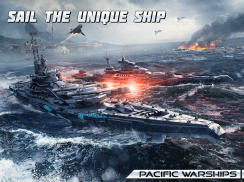 Pacific Warships: Conflito naval batalhas en mar screenshot 7