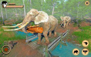 Elefante Simulador Animal Jogo screenshot 1