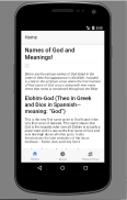 Names of Jehovah screenshot 2