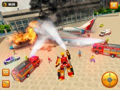 Firefighter Robot Rescue Hero screenshot 1