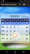 Mini Golf Scorecard screenshot 3