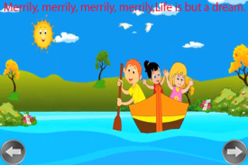 Kids Rhyme Row Row Your Boat screenshot 1