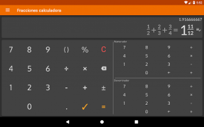 Calculadora de fracciones gratuita - fácil de usar screenshot 9