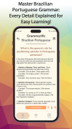 Grammarific: Portuguese (BR) screenshot 1