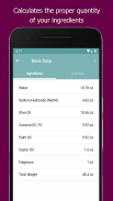 SaponiCalc - Soap Calculator screenshot 2