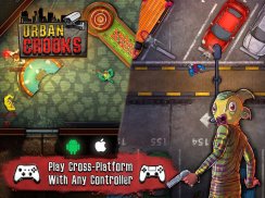 Urban Crooks - Top-Down Shooter Multiplayer Game screenshot 0