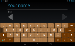 Woody keyboard image screenshot 0